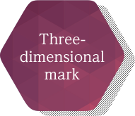 Three-dimensional mark